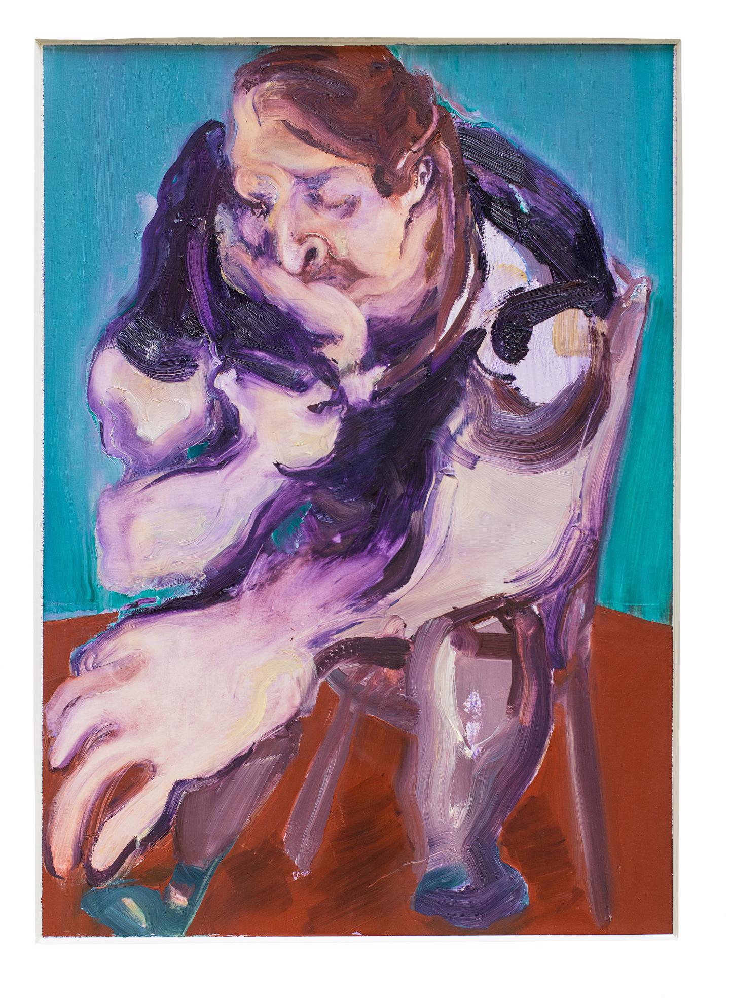 Jan, 42 x 29,7 cm, Öl auf Papier, 2017